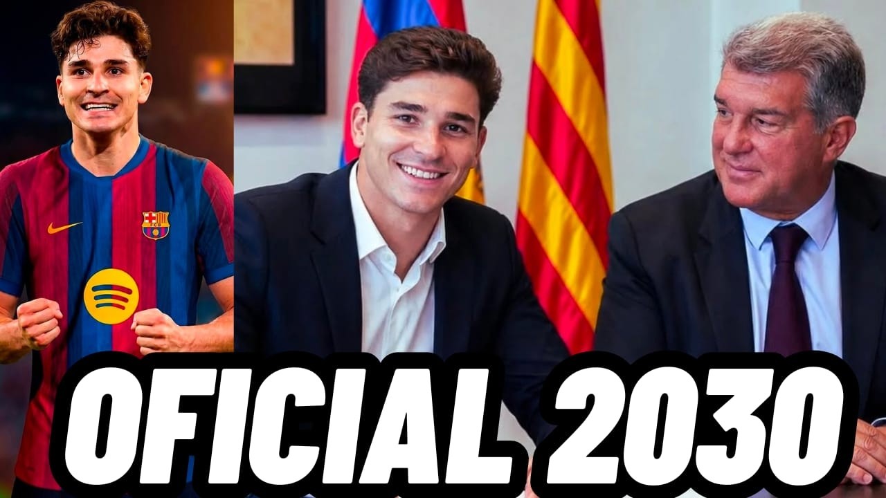 OFICIAL - JULI&Aacute;N &Aacute;LVAREZ YA ES CUL&Eacute; Y EST&Aacute; EN BARCELONA