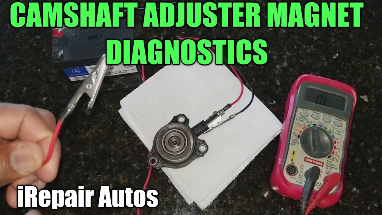 Mercedes Camshaft Adjuster Magnet Diagnostics DIY