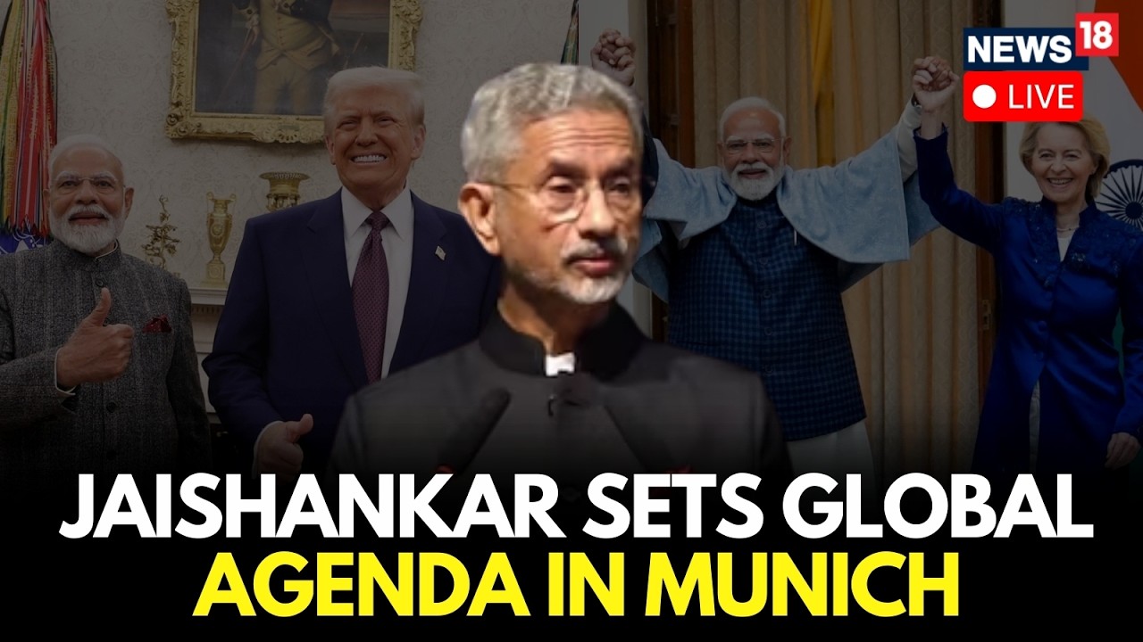 EAM S Jaishankar At Munich 2026 Conference LIVE | Highlights IMEC, UN Reforms & Trade Strategy