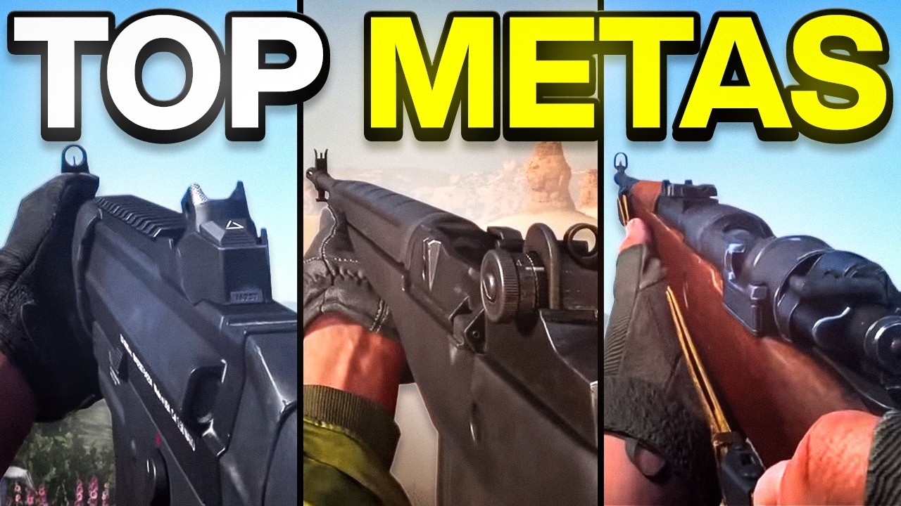 LAS MEJORES armas META de la HISTORIA de COD WARZONE TOP 10