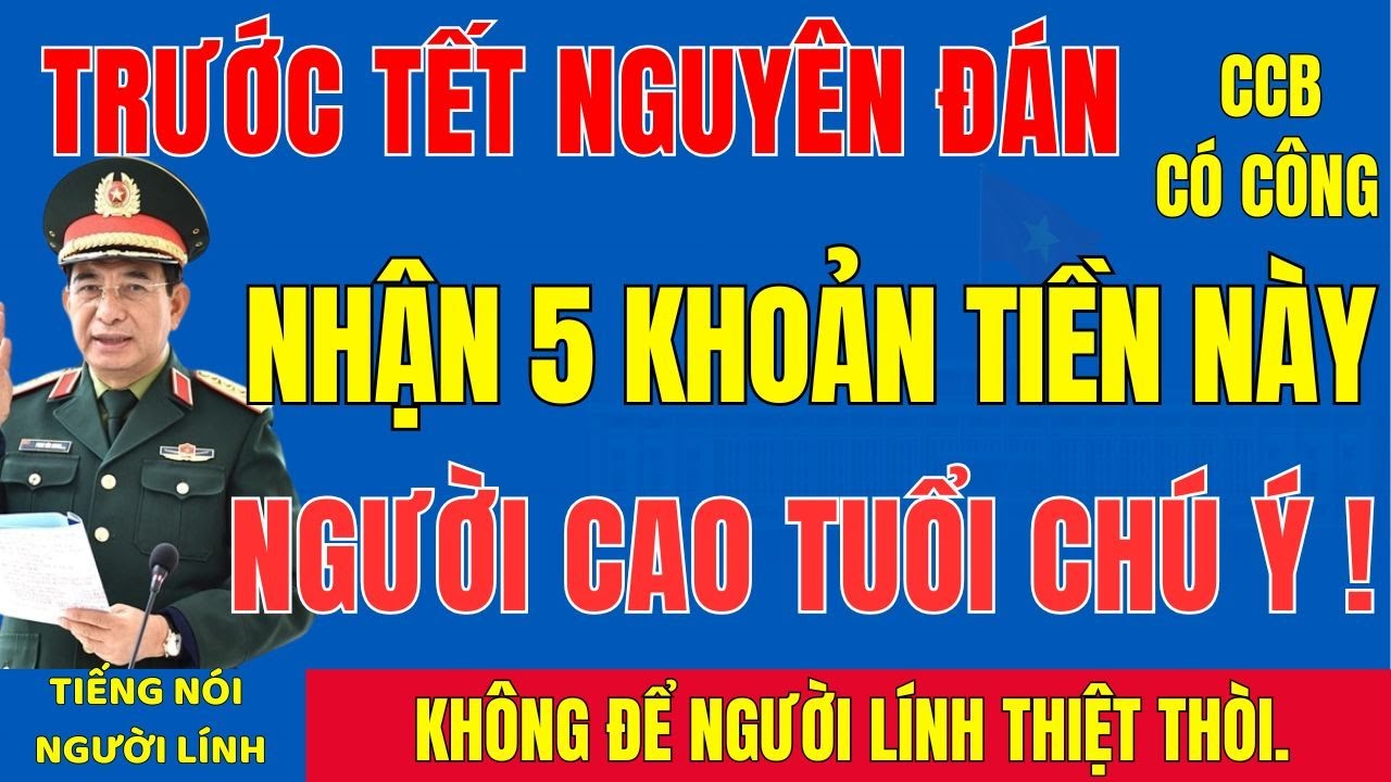 Trước Tết 2026: Người Cao Tuổi Cần Kiểm Tra Ngay 5 Khoản Tiền Quan Trọng Này. 