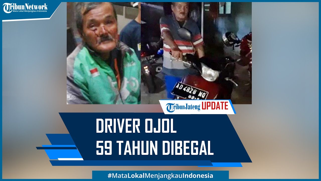 Driver Ojol 59 Tahun Dibegal, Motor dan Uang Dirampas