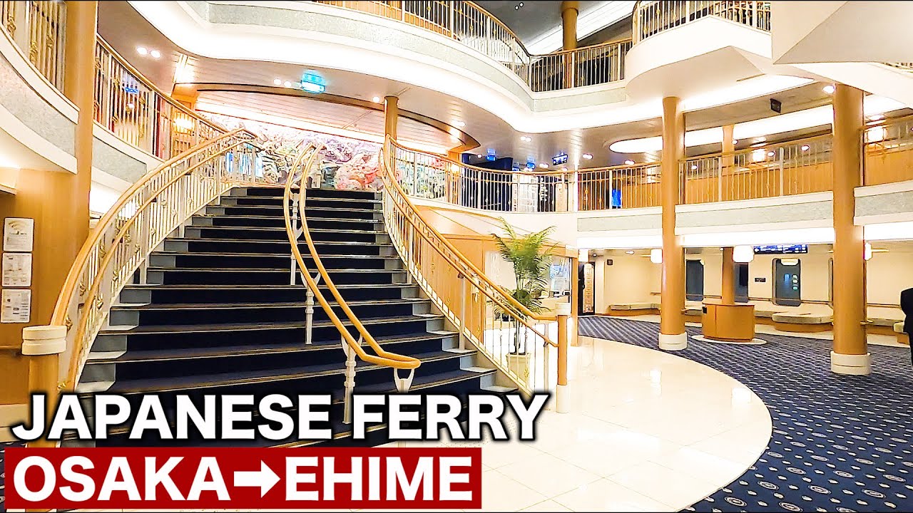 Is It a Ferry? Trying Japan's Gorgeous Overnight Ferry from Osaka to Ehime