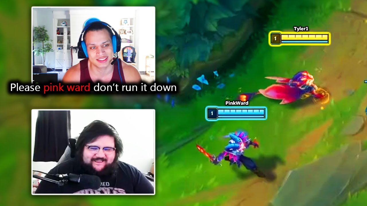What happens when TYLER1 LANES WITH PINK WARD SHACO IN THE BOT LANE!