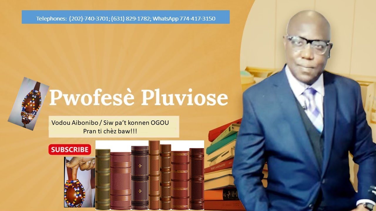 Vodou Aibonibo / Siw pa't konnen Lwa OGOU Pran ti chèz baw!!! Avèk Pwofesè Pluviose.