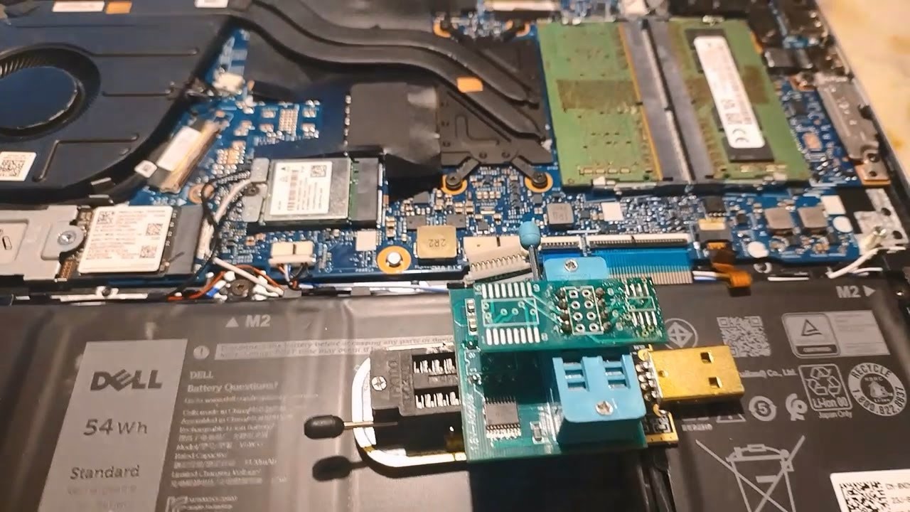 Dell Inspirion 14  5452 geht nicht an und LED blinkt Bios Fehler