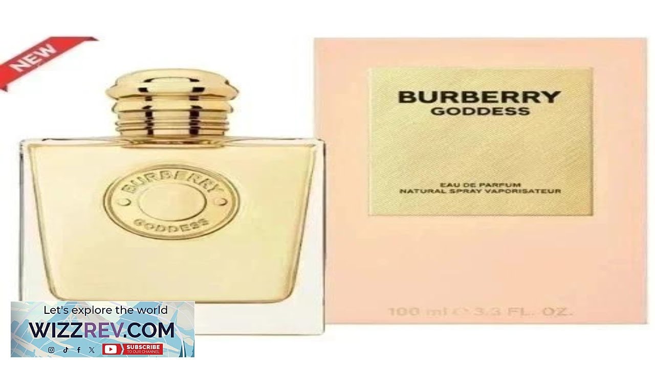 Burberry Goddess Perfume for Women 3.3 oz Eau De Parfum spray New