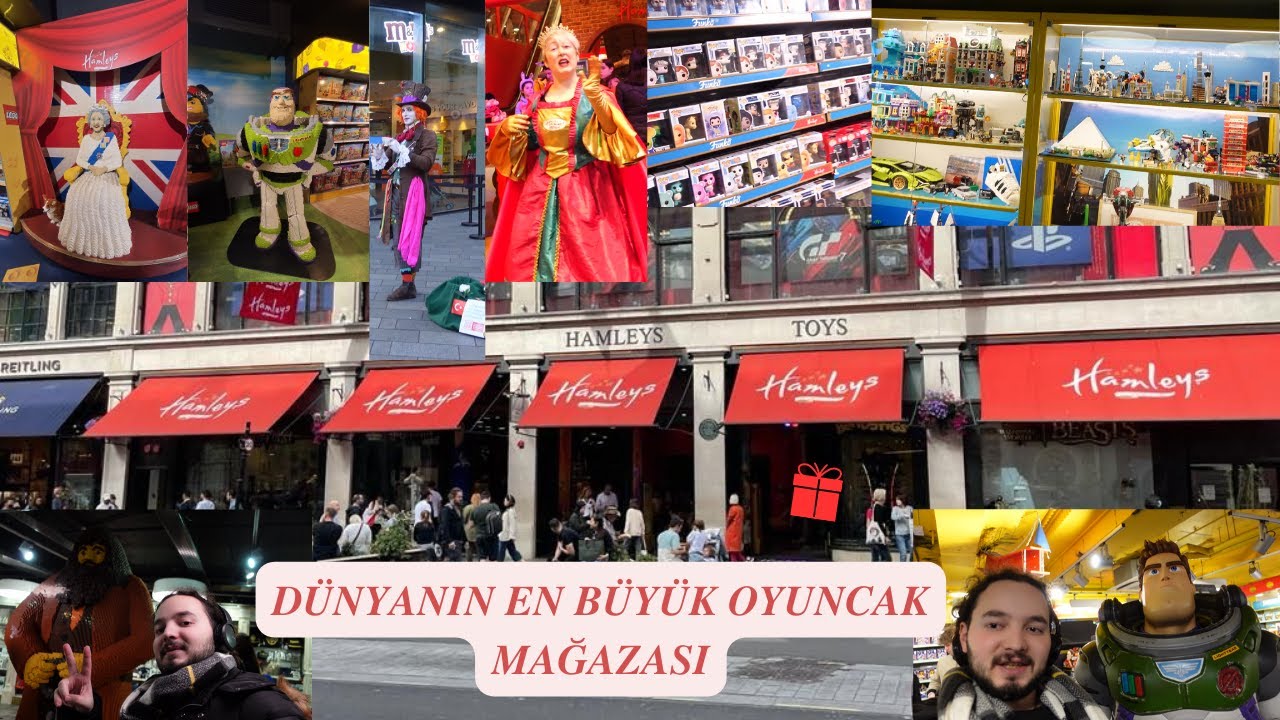 DÜNYANIN EN BÜYÜK OYUNCAKÇISINA GİTTİM LONDRA VLOGU #12 (Şapkacıyı buldum + manyak hediyeler aldım)