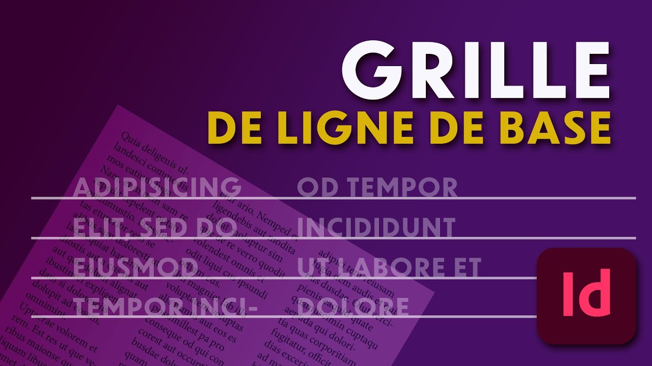 Comment aligner des paragraphes sur la grille de ligne de base dans InDesign
