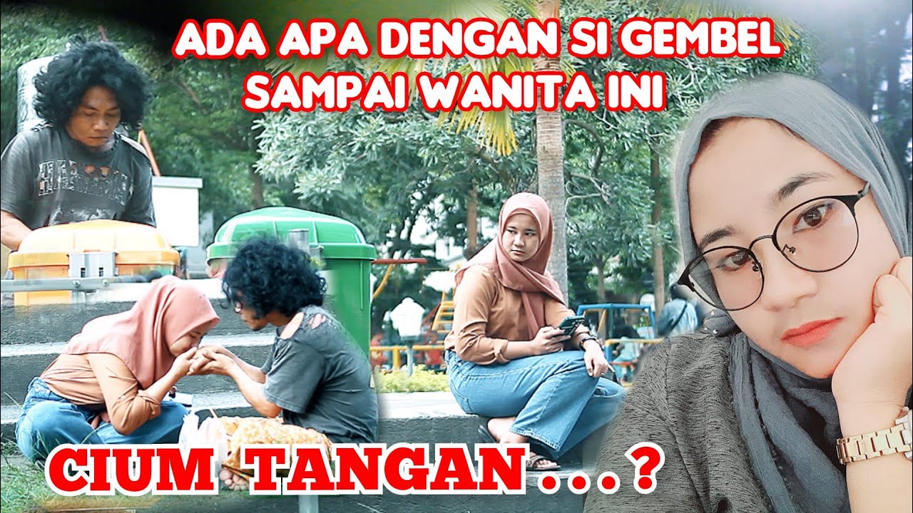 PRANK SHOLAWAT ‼️ ADA APA WANITA INI DENGAN SI GEMBEL ‼️ SAMPAI CIUM TANGAN
