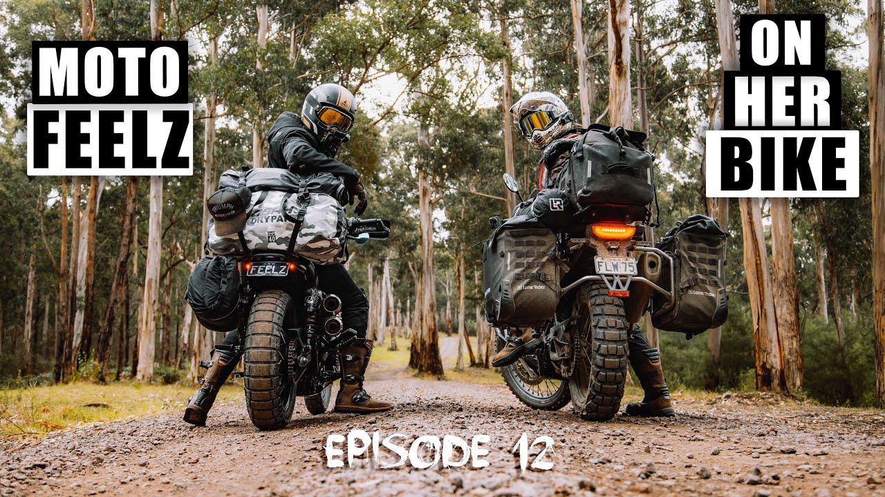 Moto Camping with On Her Bike DAY 2.. STORY TIME | Motovlog S3E12