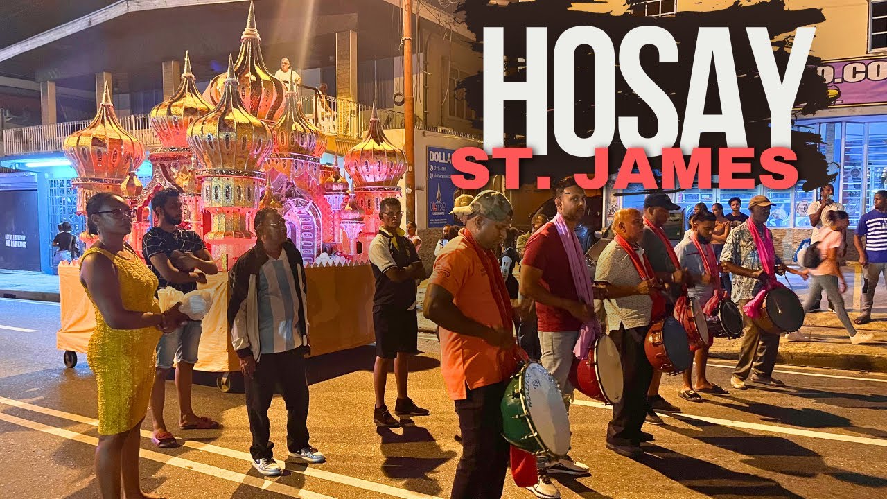 What is the Hosay Commemoration - The 3rd Night in St. James Trinidad