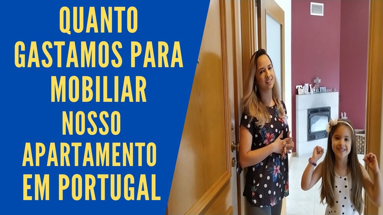 TOUR PELO NOSSO APARTAMENTO | QUANTO GASTAMOS PARA MOBILIAR - 2020  - CABELUDO EM PORTUGAL