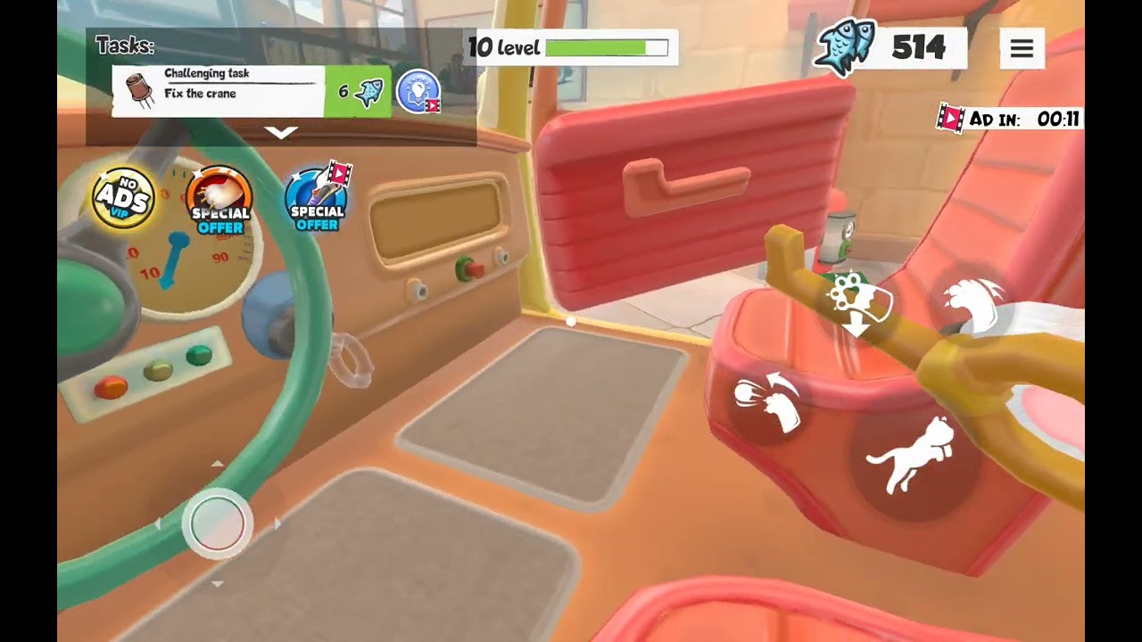 Killing the mechanic in I am cat!