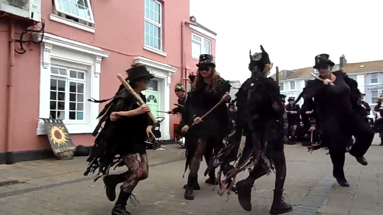 Beltane Border Morris - Jolly Roger - Teignmouth Folk Festival - 23 Jun 24