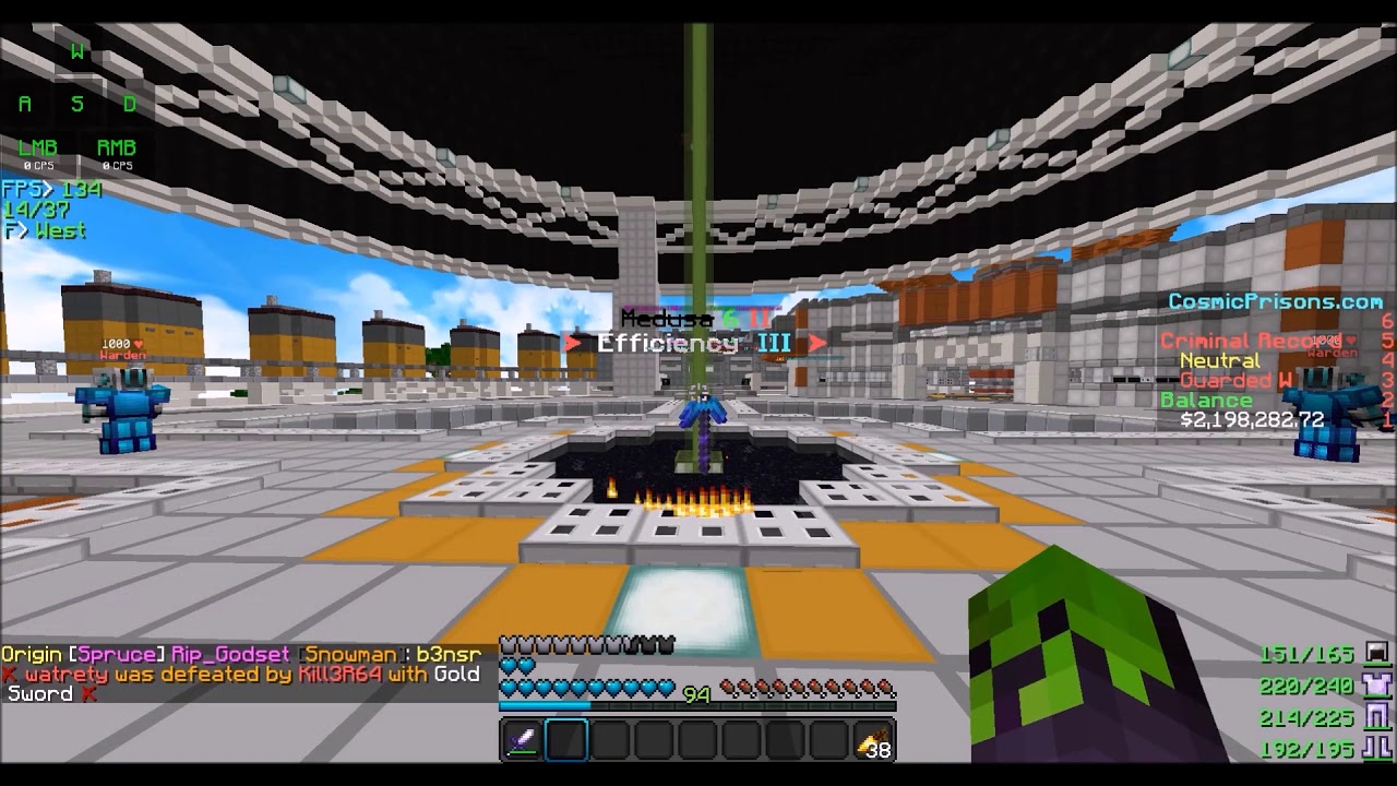 Cosmic Prisons | Ulu Planet | #3 | Prestige II Pickaxe!| Getting A Perm Enchanter!