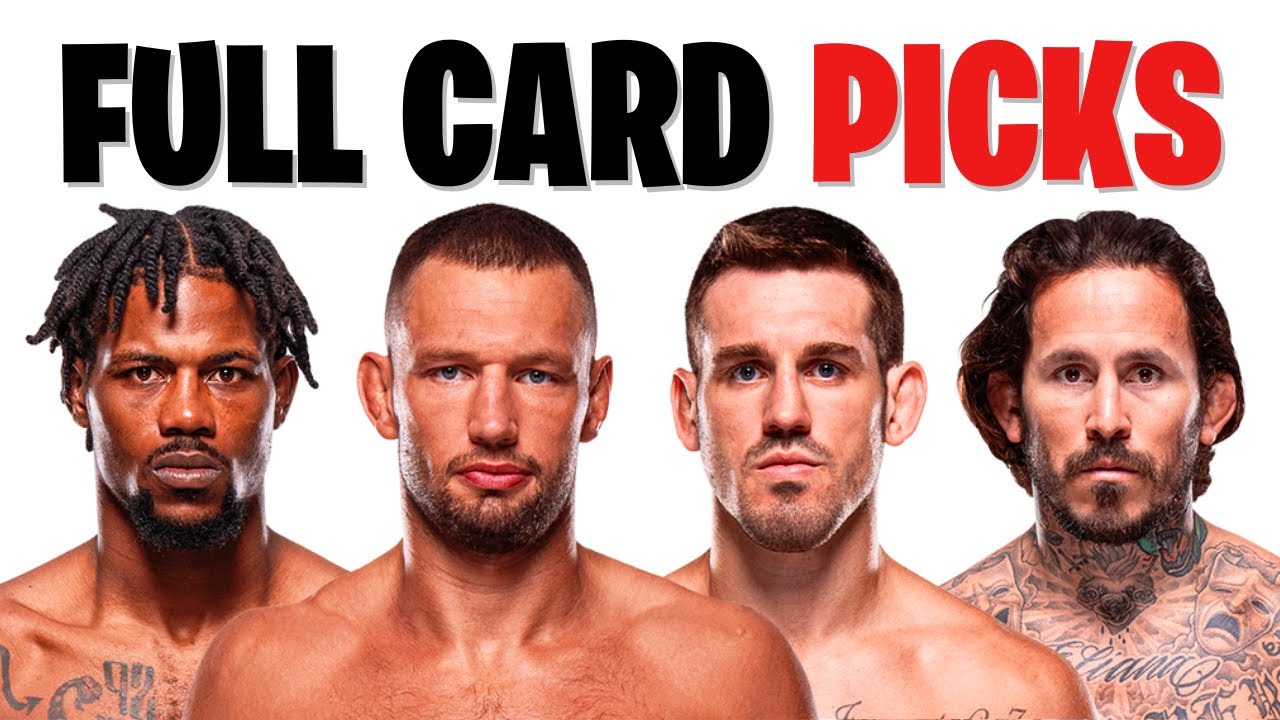 UFC Vancouver Full Card Predictions & Breakdown