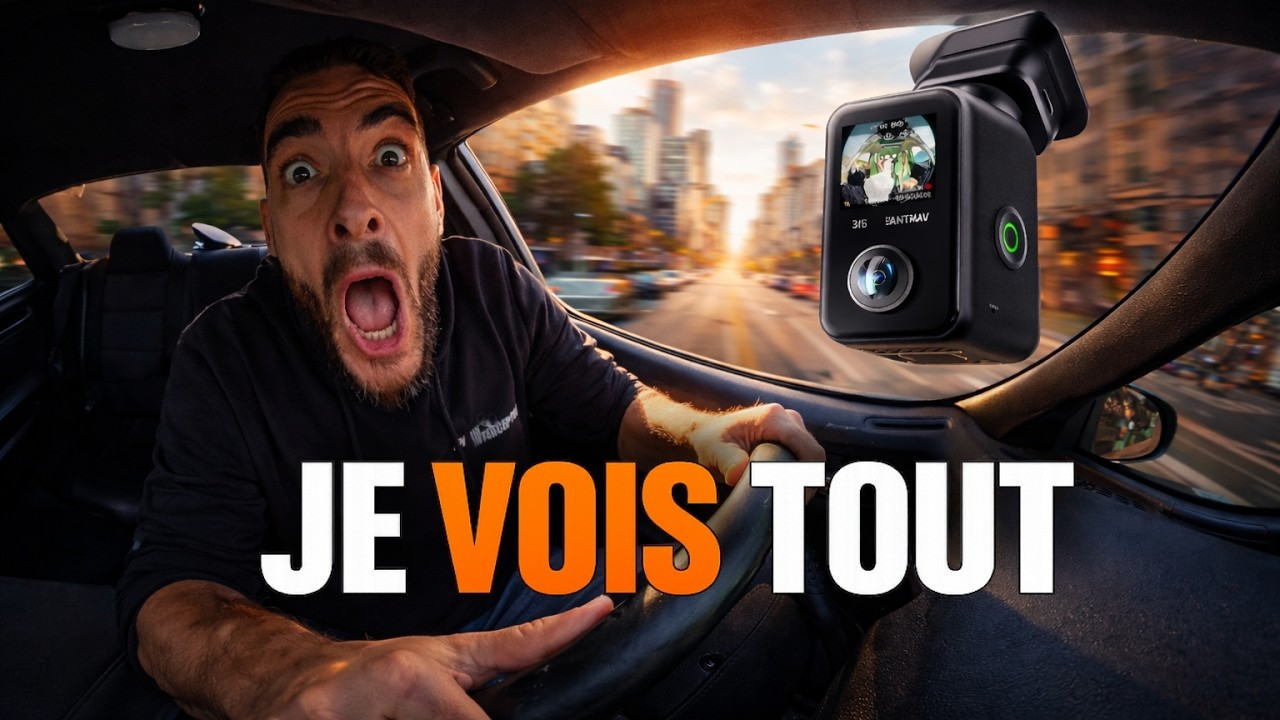 360 DEGR&Eacute;S de PREUVES ! La CAM&Eacute;RA embarqu&eacute;e DASH-CAM et ACTION CAM qui voit tout !