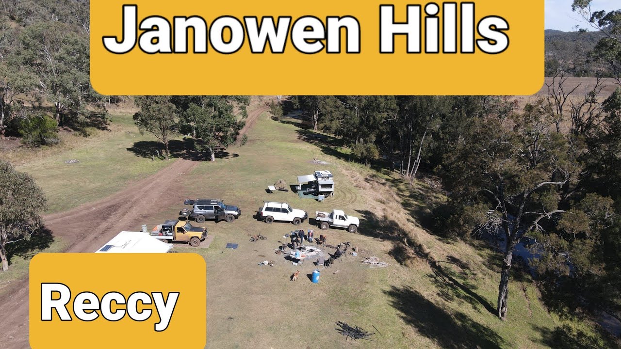 Janowen Hills 4wd camping park reccy, review and a lap in the Y62.