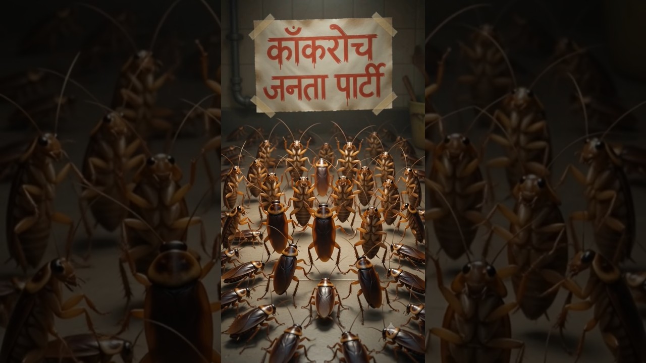 cockroach Janata Party || #cockroachjantaparty #shorts
