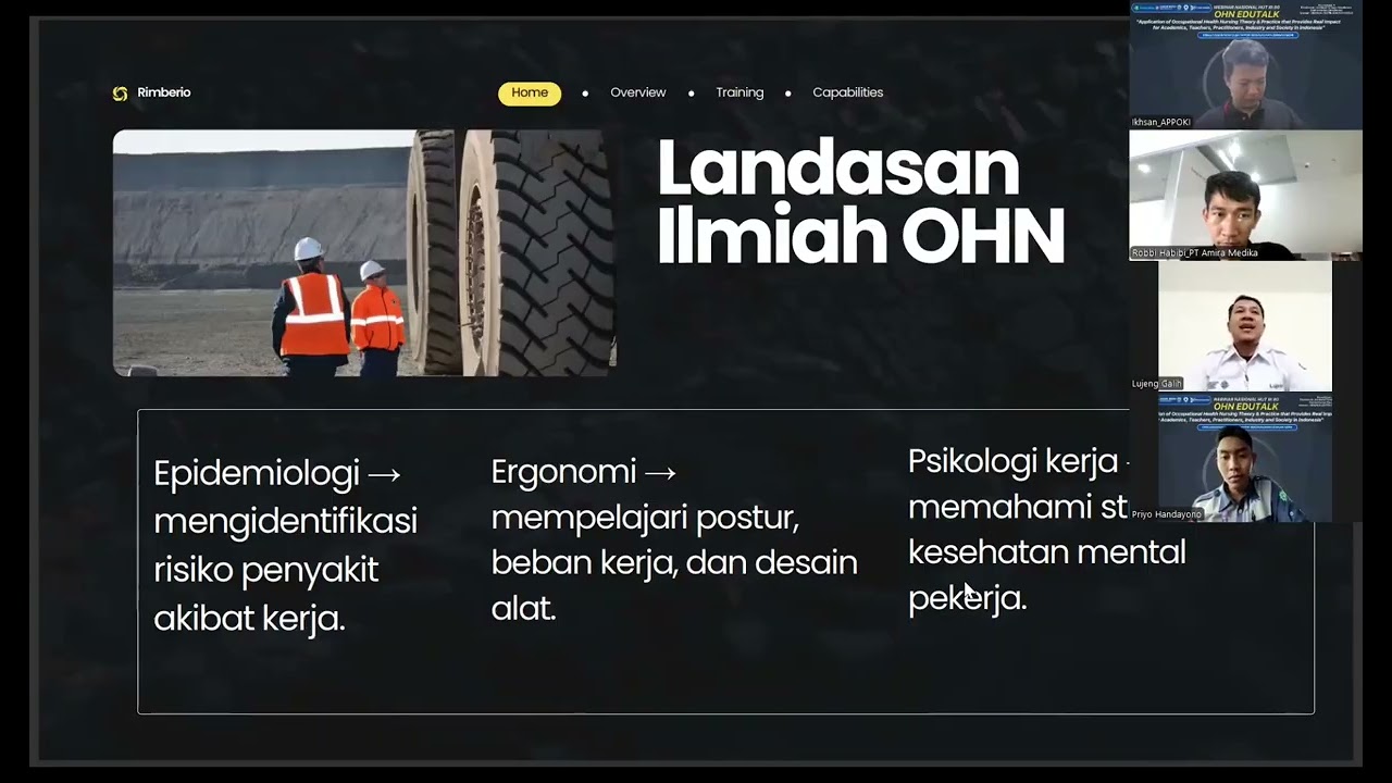 Bringing Science to Practice | Ns. Lujeng Galih, S.Kep., M.Kes | Webnas HUT RI 80 OHN EDUTALK