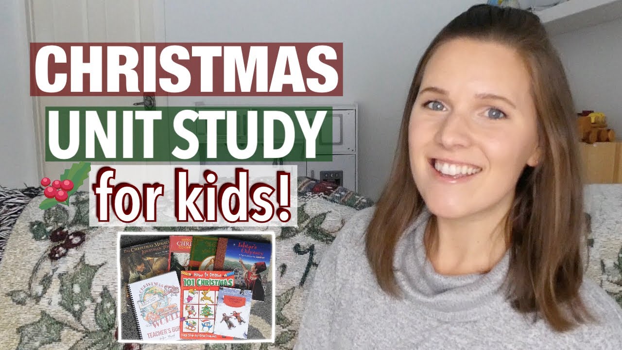 CHRISTMAS UNIT STUDY FOR KIDS! | HOLIDAY BOOKS FLIP-THROUGH