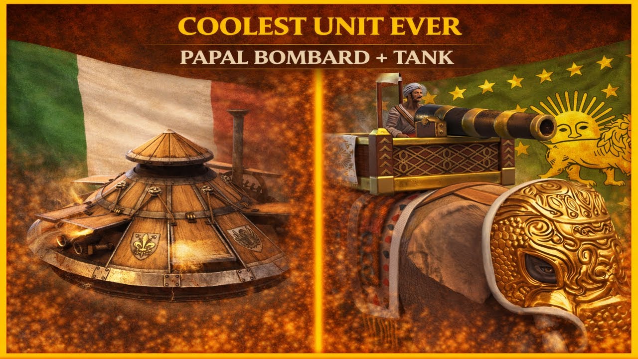 AOE3 - 16 MINUTES IMPERIAL WITH LEONARDO'S TANK !!!