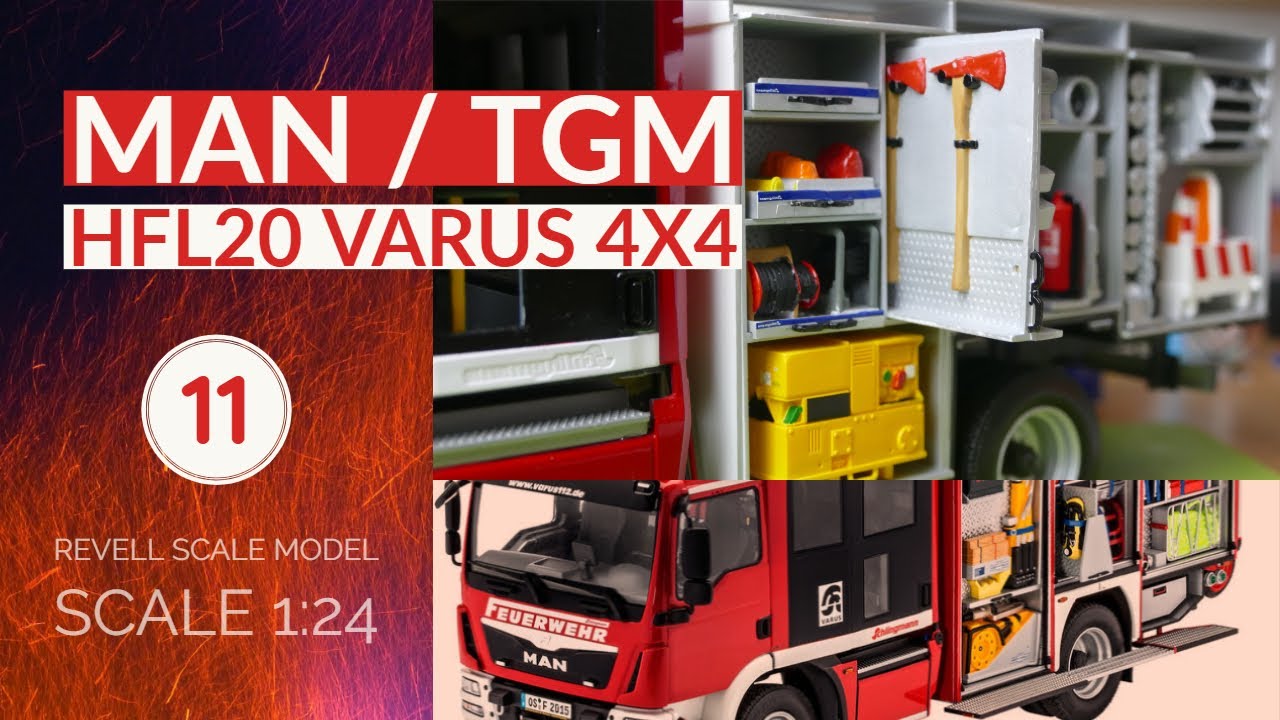 Revell HLF VARUS 4x4 MAN/Schlingmann - FEUERWEHR EP.11 [QHD 1440p]