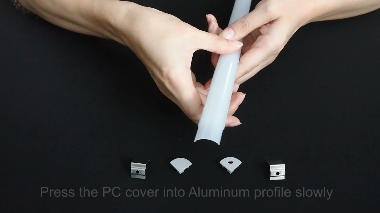 Led Corner Aluminum Profile For Cabinet 45 90 Degree Angle Light