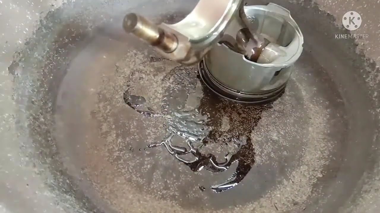 cara pasang piston ring dan conrod bearing kereta kenari part 3