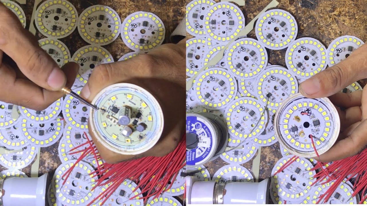how to repair led bulb with simple prosess | led bulb repair karne ka tarika |💡|16 September 2024