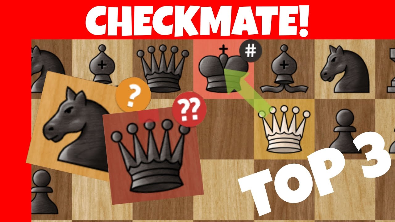 TOP 3 Chess Traps in opening for white!