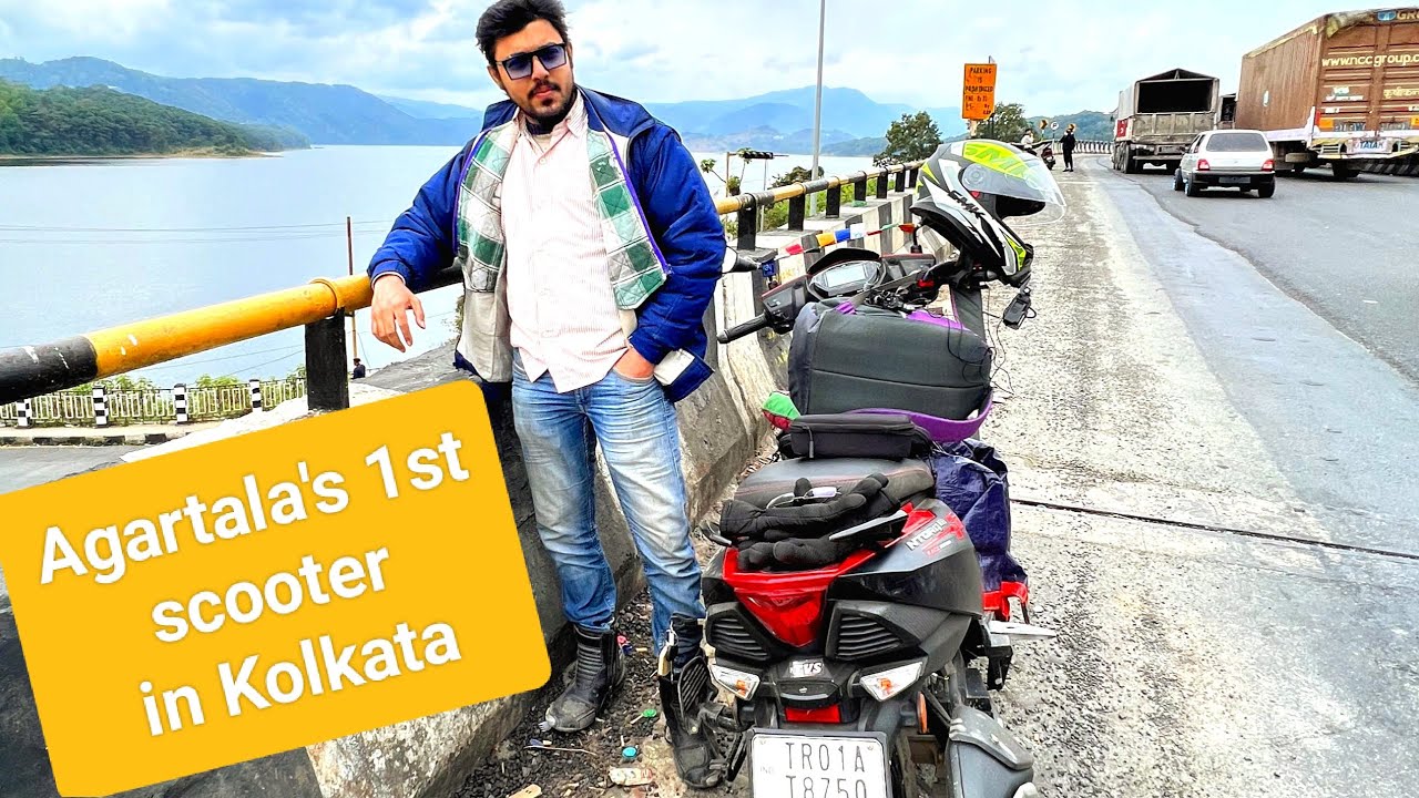 Agartala to kolkata on a TVS🛵 #ntorq125 | Ep-1 | Tour of west bengal