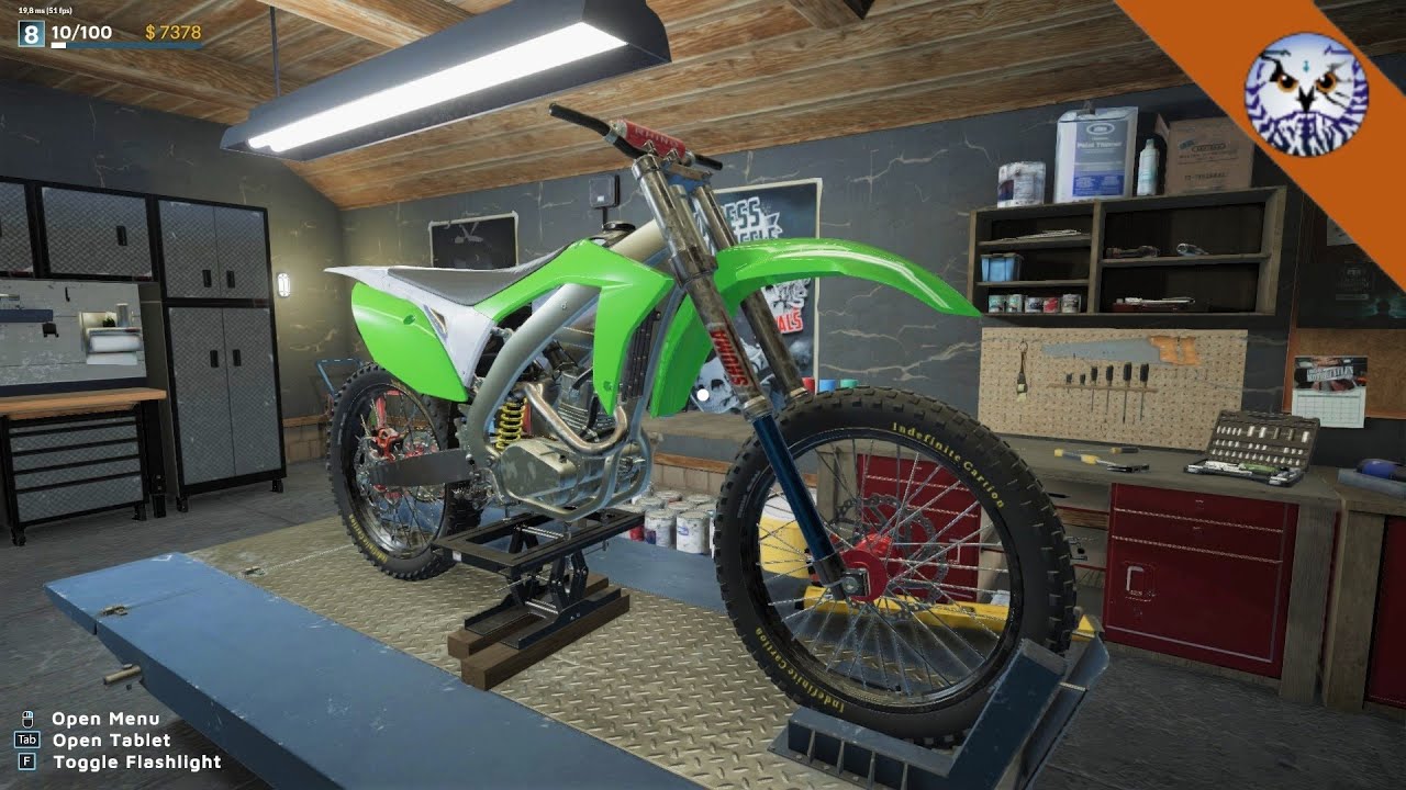 Let's Play Motorcycle Mechanic Simulator 2021 Prologue Gameplay - For Free On Steam (First Look)