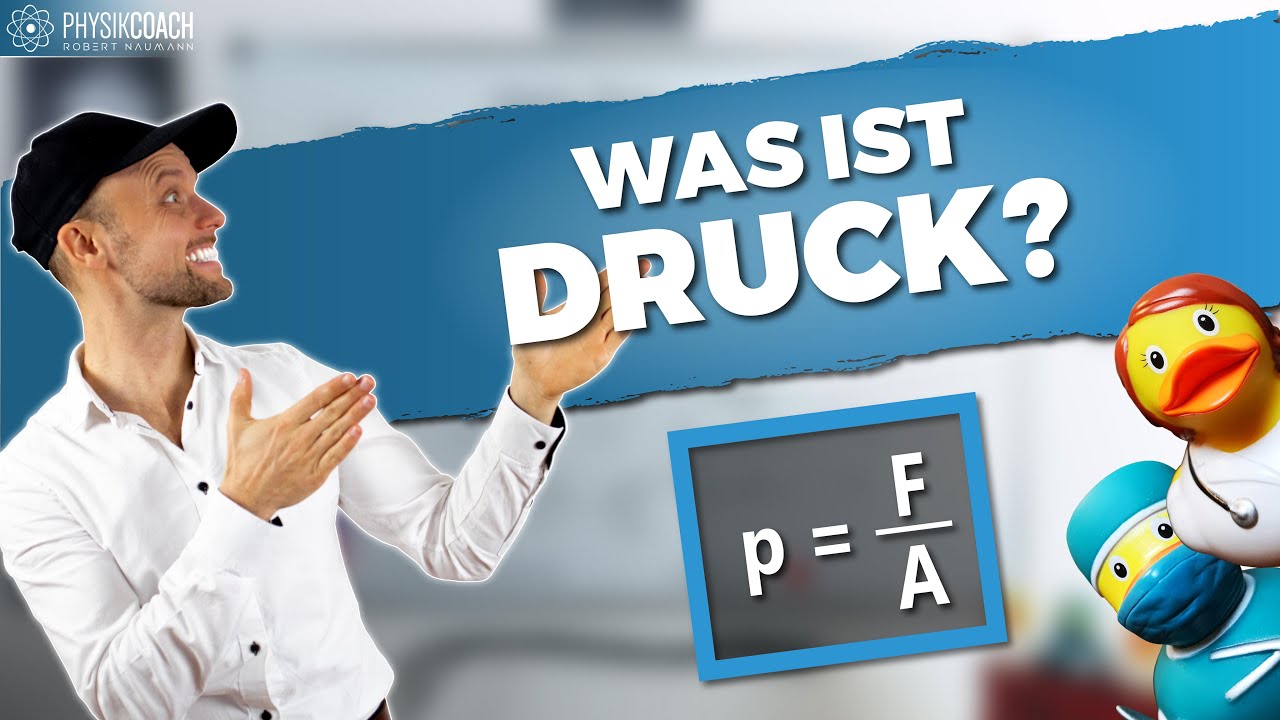 Was ist Druck - einfach erklärt || Physik für Mediziner || Physik Grundlagen