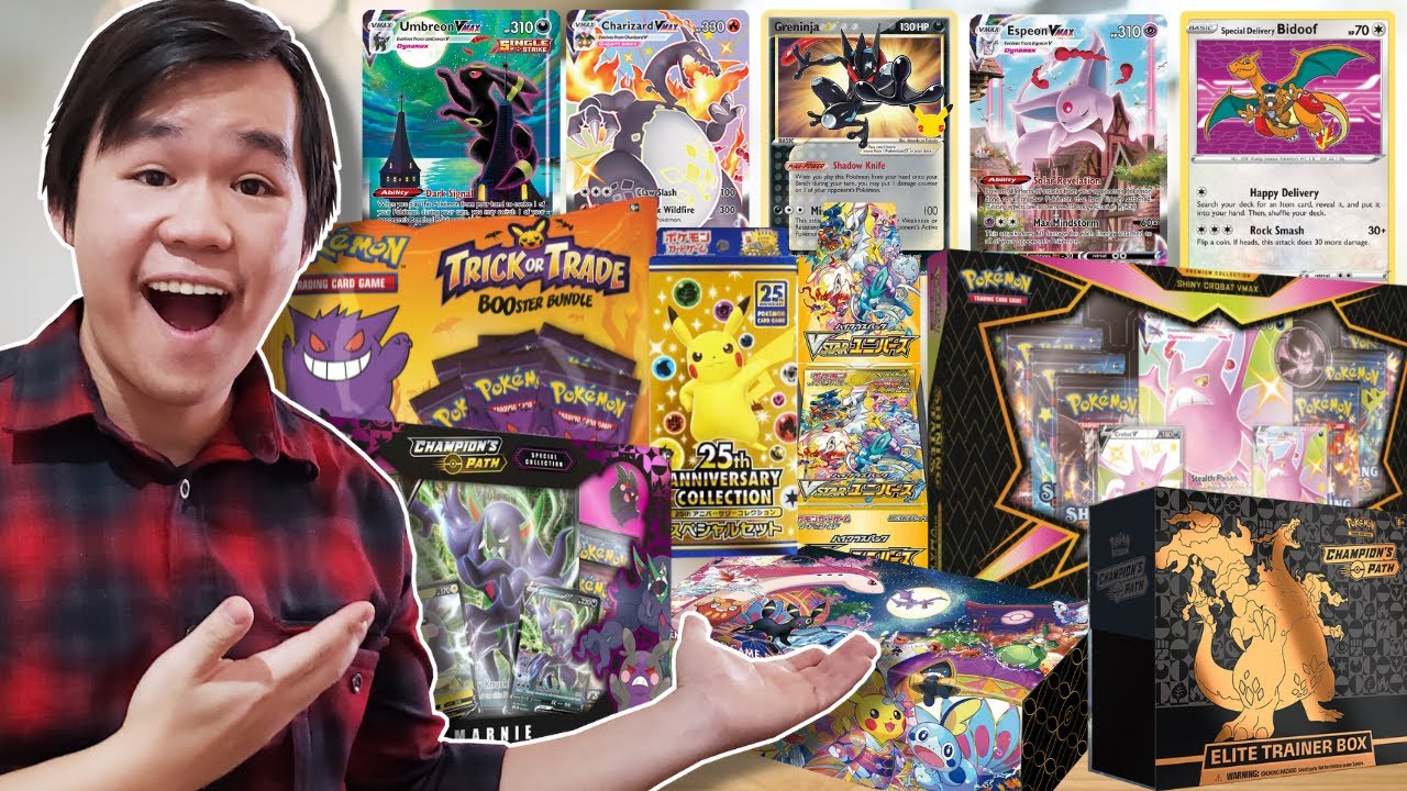 The Best Products and Pokemon Cards from ALL of Sword & Shield Era