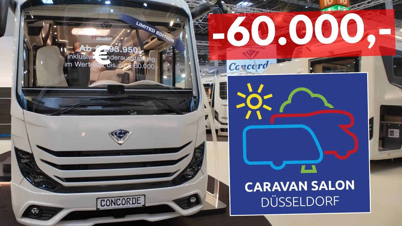 Wohnmobil CONCORDE Carver Sondermodell 2025 -60.000 € LUXUS Wohnmobil Carver Facelift