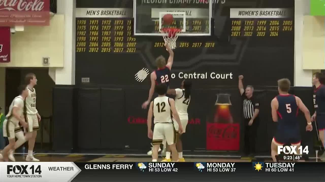 CSI men's basketball defeats #1 Snow, wins Scenic West Athletic Conference title