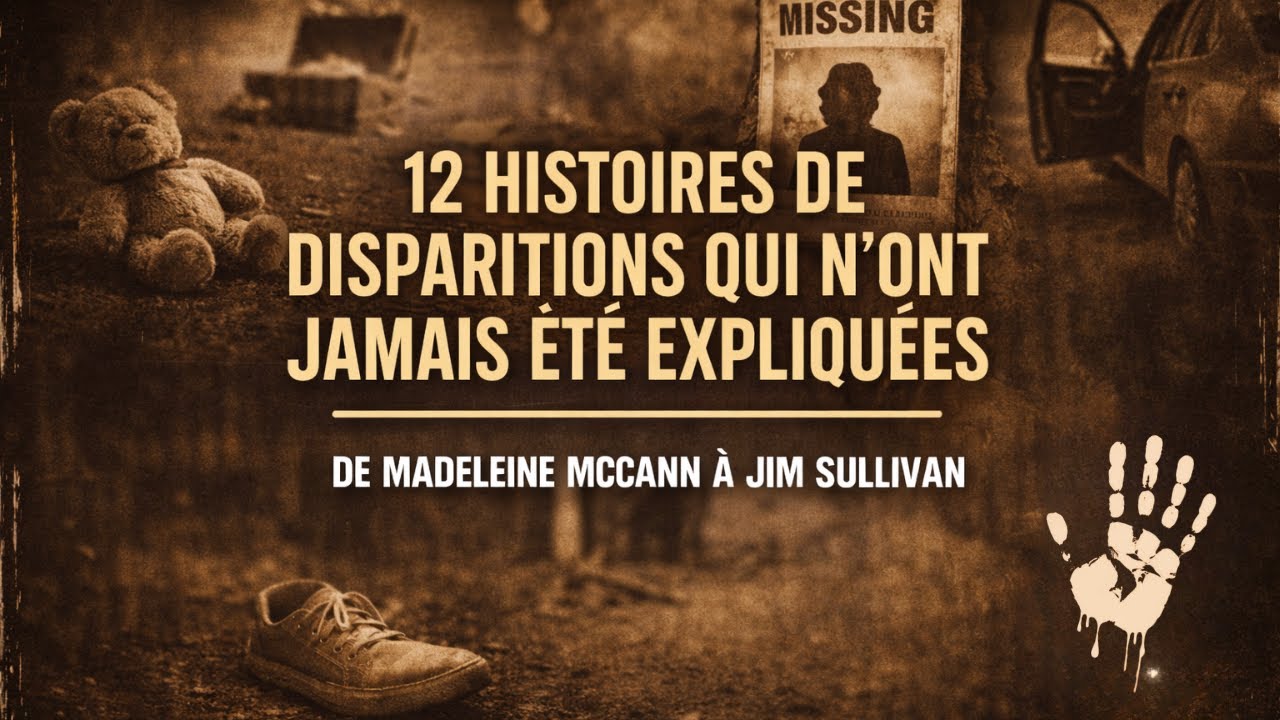 12 histoires de disparitions qui n’ont jamais été expliquées - De Madeleine McCann à Jim Sullivan