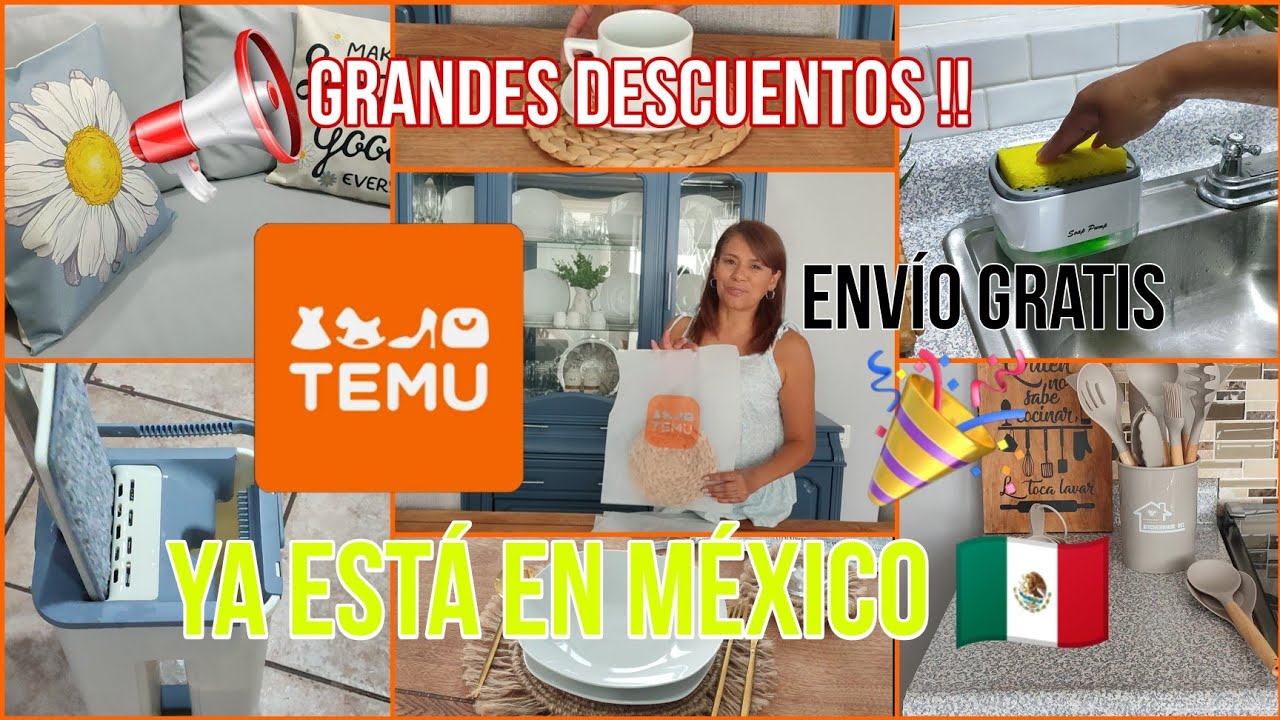 Temu ya llegó a México 🇲🇽 | grandes descuentos y promociones  #temu #temufinds #temureview