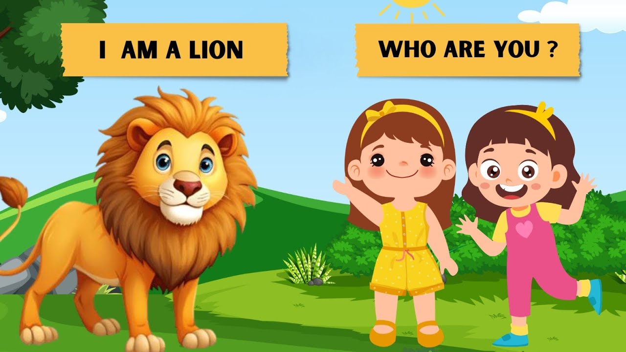 Lion Quiz for Kids |Fun Animal Facts & Questions| Educational Video | Wild Animals |@abckidscampus 