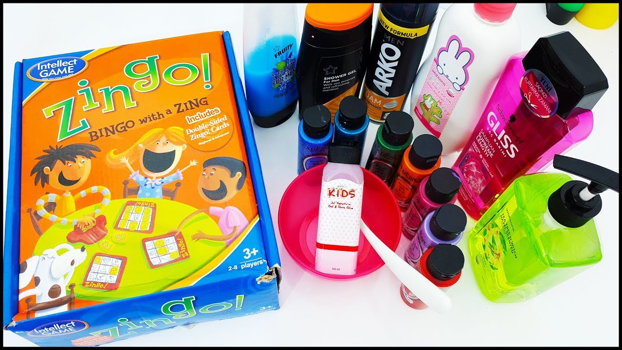 Yeni Zeka Oyunu Zingo! Eğlenceli Slime Challenge - Vak Vak TV