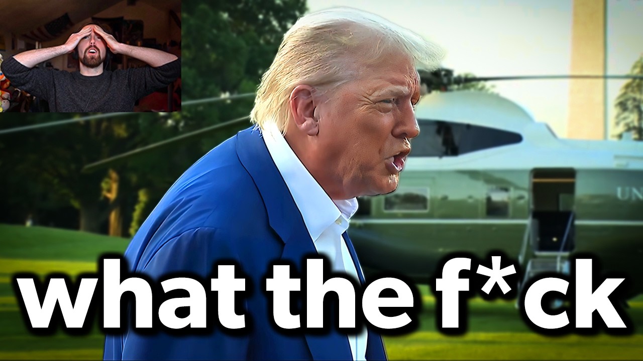 Trump is crashing out now..