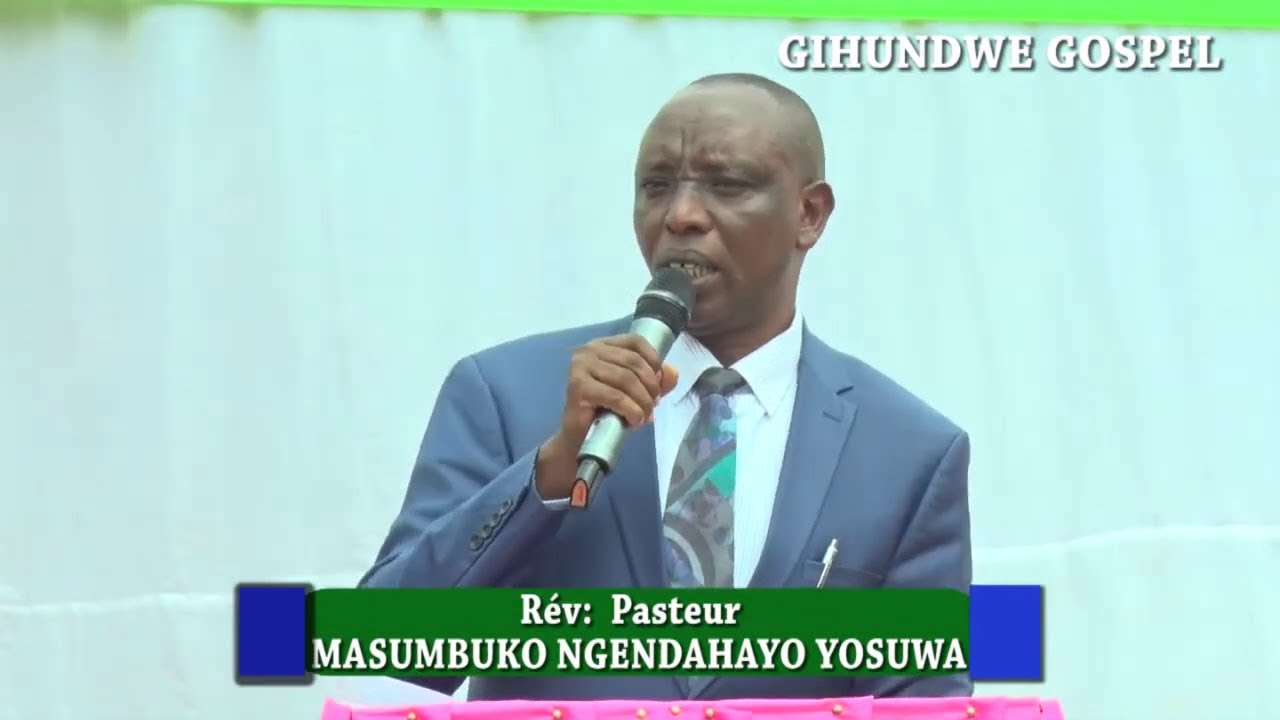 Rev Pastor MASUMBUKO YOSUWA NGENDAHAYO  AVUZE KUMISI YA KERA MUGITERANE