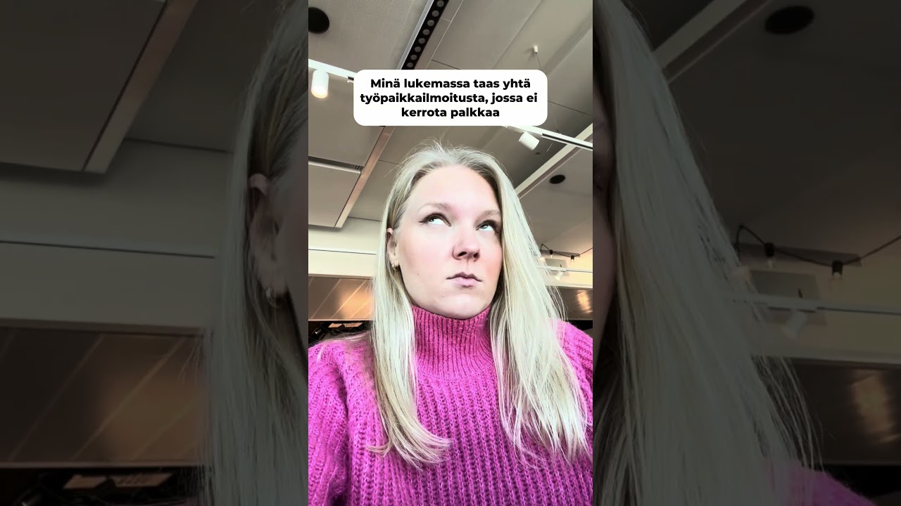 Min&auml; lukemassa taas yht&auml; ty&ouml;paikkailmoitusta, jossa ei kerrota palkkaa⎪Duunitori