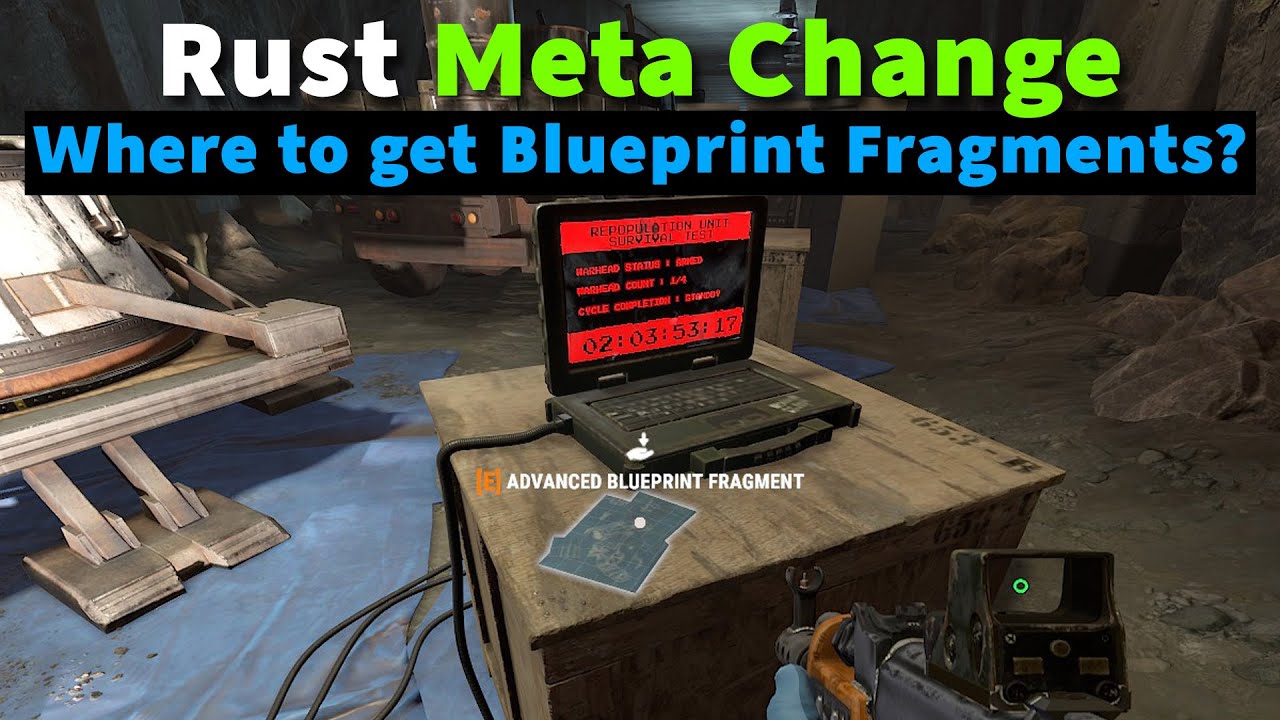 Rust &mdash; Где найти фрагменты чертежей