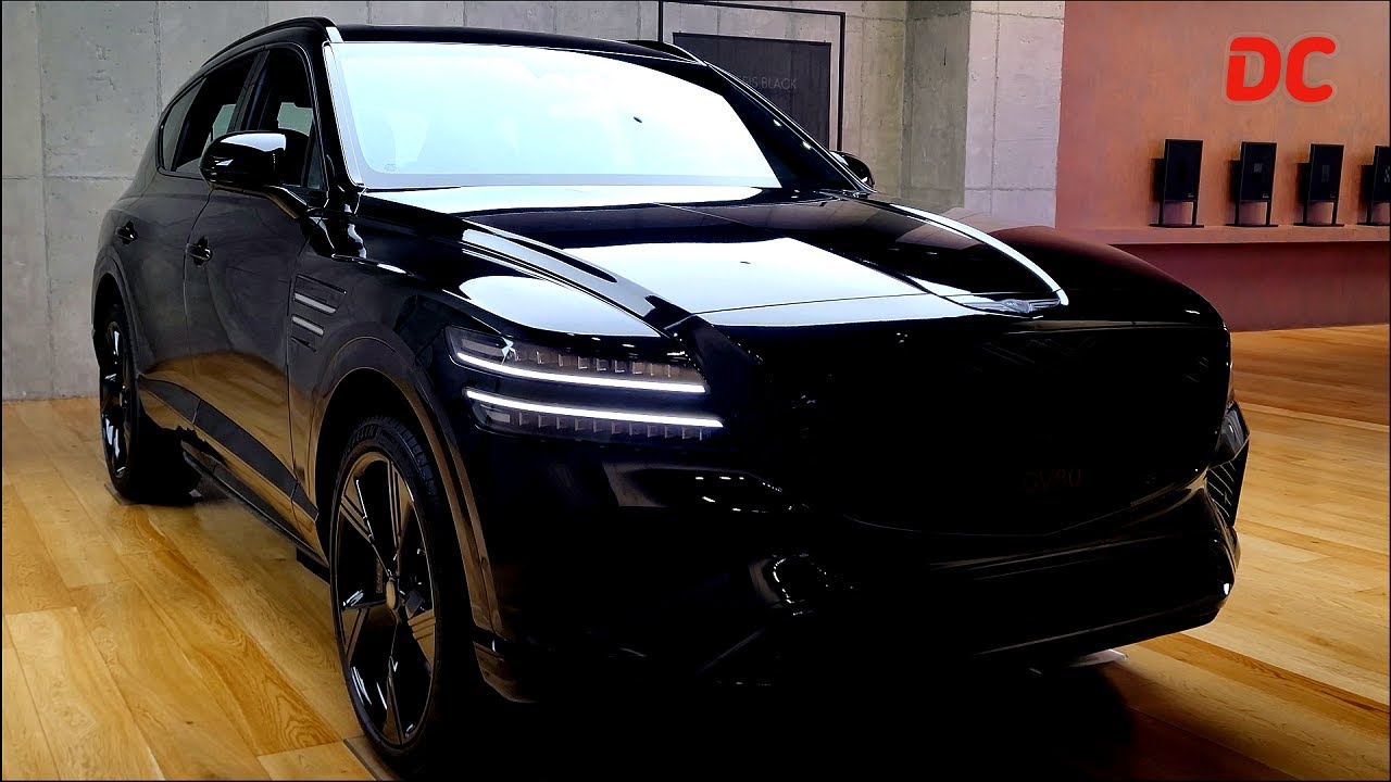 2025 GENESIS GV80 BLACK 3.5T 6-seater, Vik Black : 4K Exterior & Interior Detail Cut #DCUT