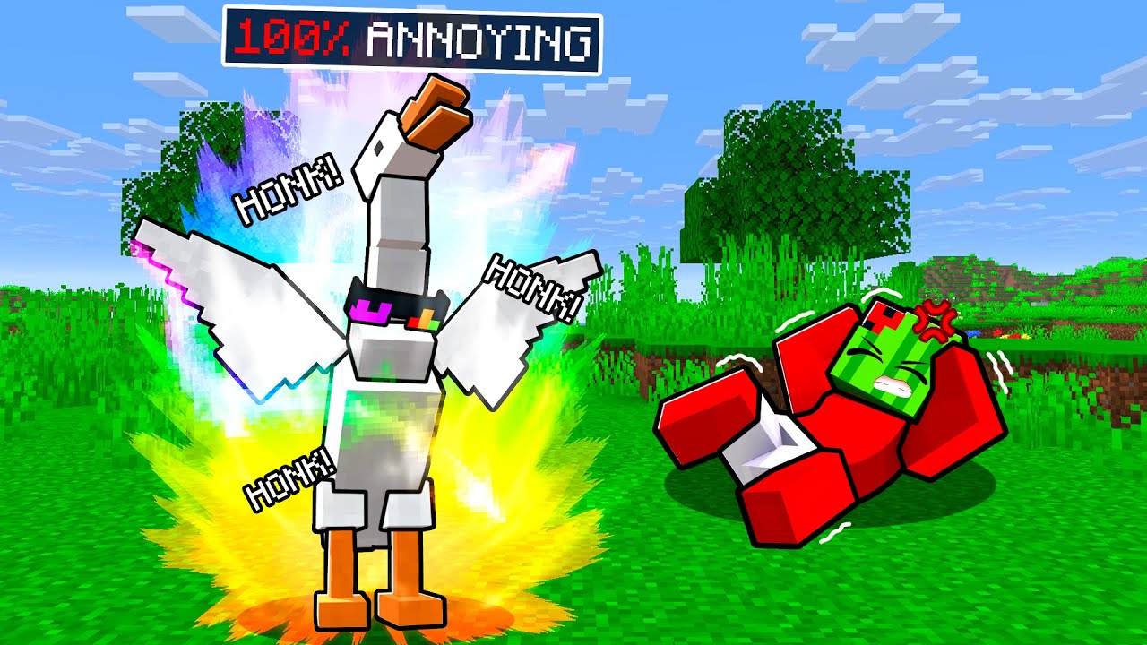 Sunny Becomes 100% Annoying in Minecraft