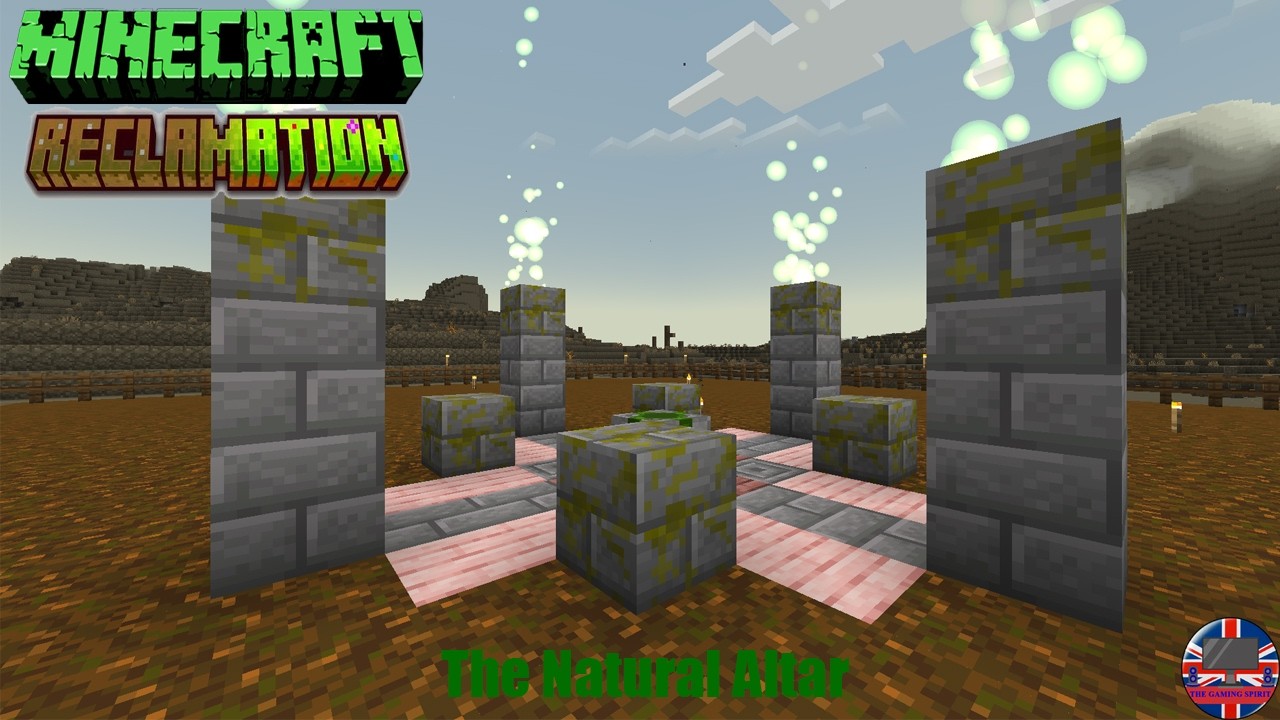 Minecraft Reclamation / Building the The Natural Altar
