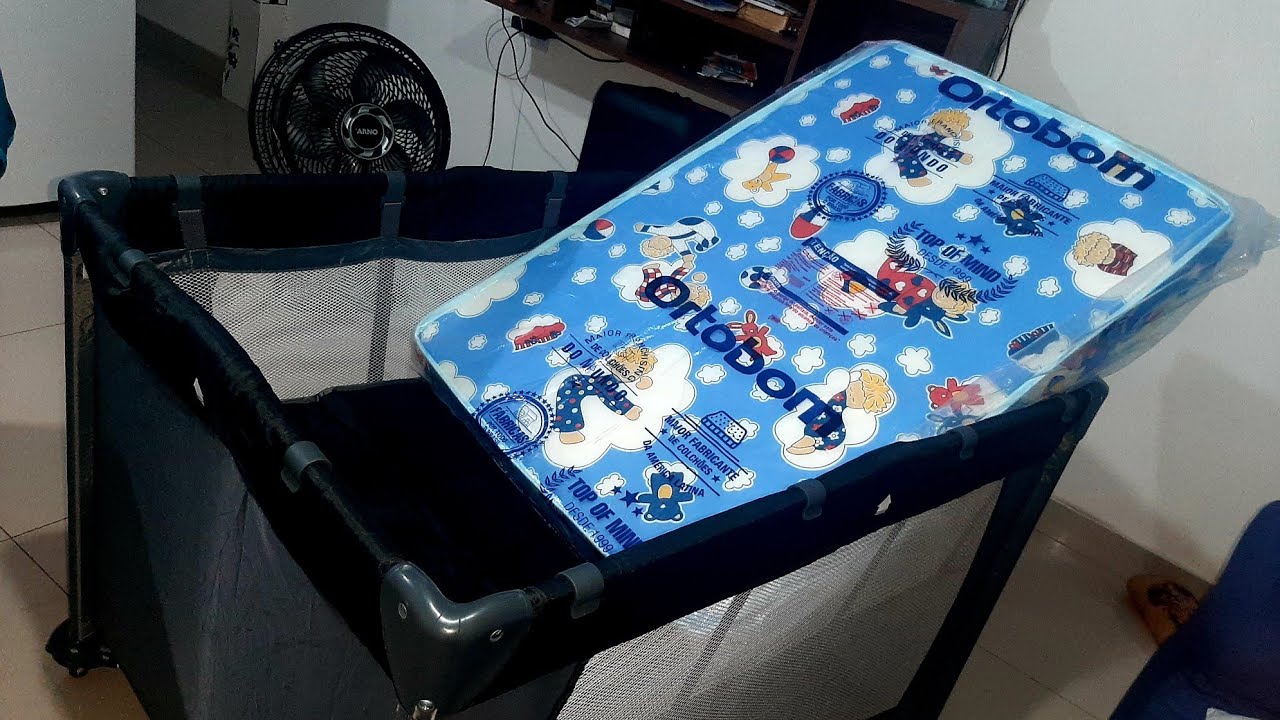 mostrando colchão do berço-chiquerinho feito  por encomenda e  dica  na hora de medi.